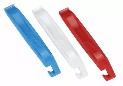 BBB D�monte pneus EasyLift 3 pi�ces rouge/blanc/bleu