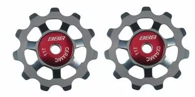BBB Galets de d�railleurs AluBoys avec roulements c�ramiques 11 dents