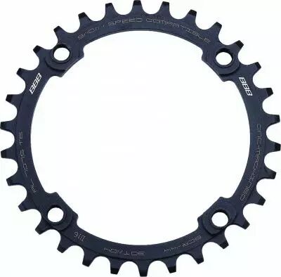 BBB Plateaux VTT 4 branches mono MTBgear1x 104mm 30, 32, 34, 36 dents