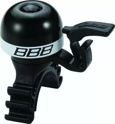 BBB Sonnette l�g�re laiton MiniFit Noir/Blanc, Noir/Bleu, Noir/Rouge, Noir/Vert au choix