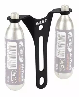 BBB Support pour 2 recharges Co2Hold Noir mat