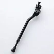 BEQUILLE VELO FIXATION CADRE ALU NOIR