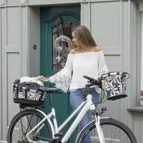 BIKEBASKET GT pour Racktime \ Snap It\  Twist Bleu KLICKFIX