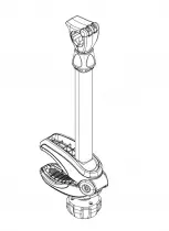 Bras de vélo moyen 302 mm (sans antivol)