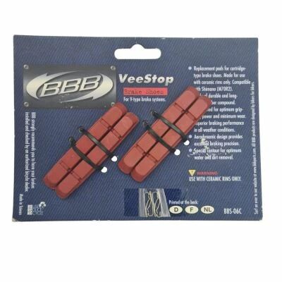 Cartouche de remplacement VeeStop BBS-06C C�ramique (2 paires de patins) BBB