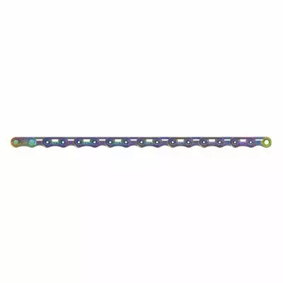 Chaine 12V SRAM RED AXS E1 Flattop Rainbow 126 maillons