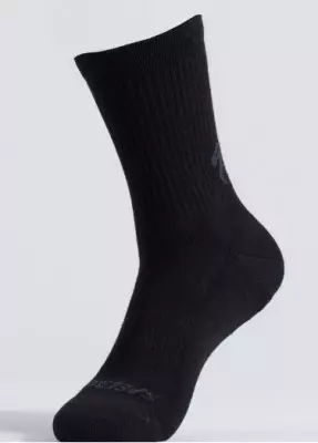 Chaussettes Spcialized COTTON TALL Noires