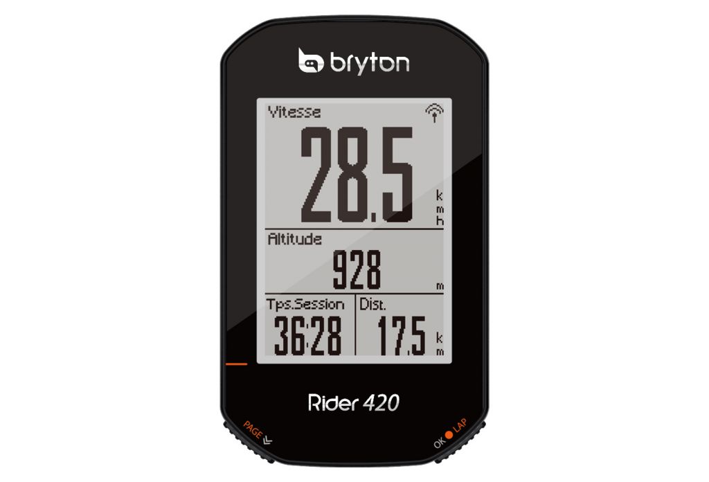 liberal skive sagtmodighed Compteur vélo GPS Bryton Rider 420 E