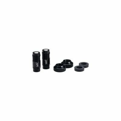 Embout de valves BBB \ CoreCap\  avec �crous, 2pcs