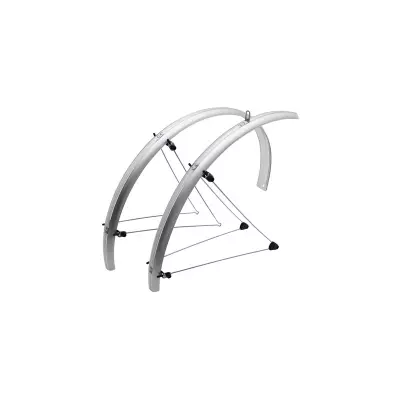 GARDE BOUE CITY/VTC 28 STRONGLIGHT 48mm argent (paire)