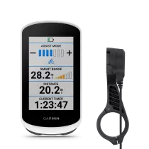 Garmin Pack Edge® Explore 2 et support alimenté, Intègre des cosses pour l\'alimentation en énergie