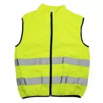 Gilet de sécurité premium adulte jaune réfléchissant