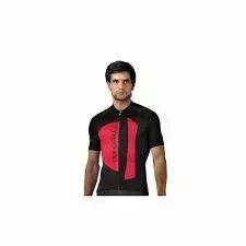 MAILLOT ETXEONDO GRUNDER MC NOIR/ROUGE