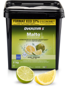 Malto Antioxydant OVERSTIMS Seau de 2kg Citron-Citron Vert