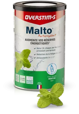 Malto Antioxydant Pot Menthe 500g OVERSTIMS