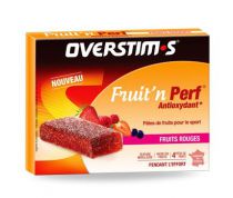Overstim\'s Pâtes de fruits Fruit\'n PERF Antioxydant fruit rouge (étui de 4)
