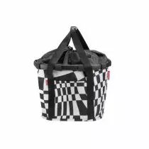 Panier Bikebasket artiste blanc noir KLICKFIX