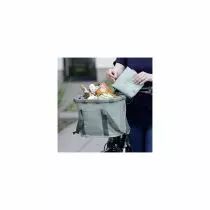 Panier Bikebasket Twist vert sauge KLICKFIX