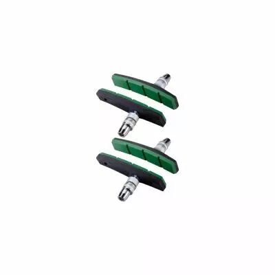 Patins BBB brakeshoes EStop e-bike (4pcs) vert