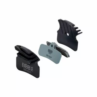 Plaquettes Coolfin, avec dissipateur thermique  comp. Shimano XT BR-M8 BBB