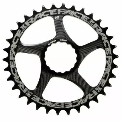 Plateau Race Face Direct Mount Aluminium Noir