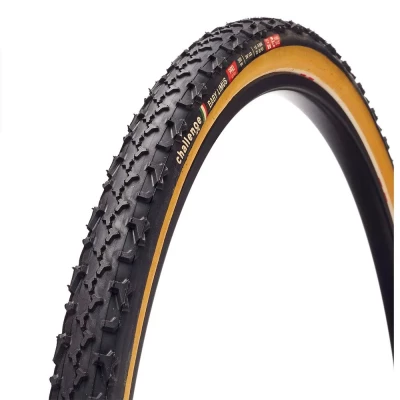 Pneu Cyclocross Challenge 700X33 (33-622) Baby Limus 300TPI Tubless Ready Noir/Tan (BEIGE)