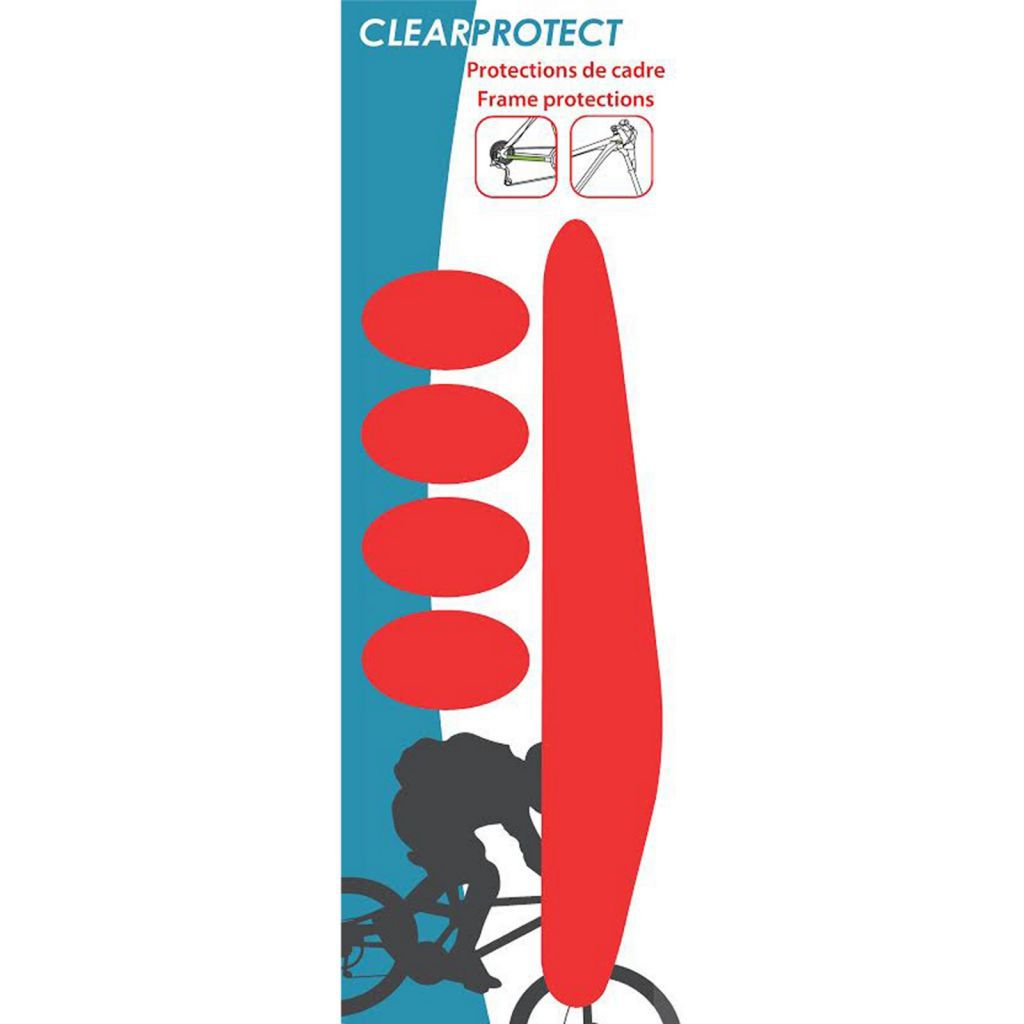 Protection de cadre AutoCollante CLEAR PROTECT Pack L Enduro Mat