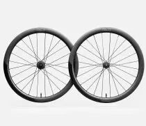 Roues Carbon OQUO RP45TEAM Shimano HG Carbono Raw Gloss