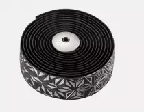 Ruban de cintre Supacaz SPECIALIZED SUPER STICKY KUSH TAPE STAR FADE Noir/Gris