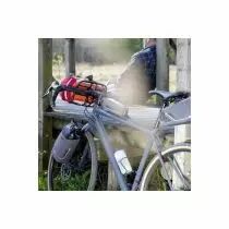 Sacoche bikepack étanche pour fourche gris chiné KLICKFIX