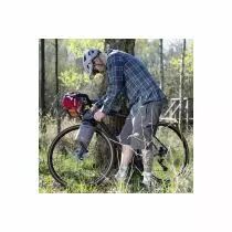 Sacoche bikepack étanche pour fourche gris chiné KLICKFIX