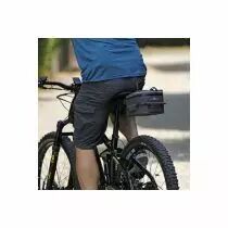 Sacoche CONTOUR Etanche Grise Fixation selle KLICKFIX