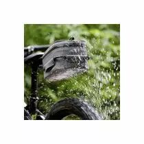 Sacoche CONTOUR Etanche Grise Fixation selle KLICKFIX