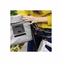 Sacoche Roomy Twist Argent KLICKFIX