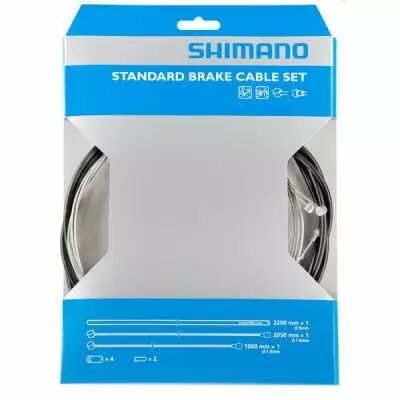 SHIMANO KIT CABLE+GAINE FREIN VTT
