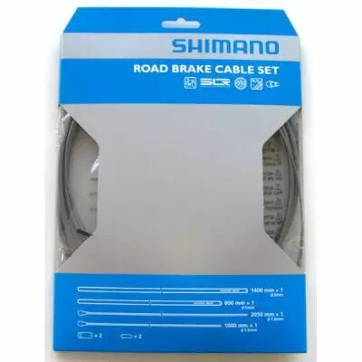 SHIMANO KIT CABLES et GAINES FREIN PTFE TRANSMISSION ROUTE GRISE