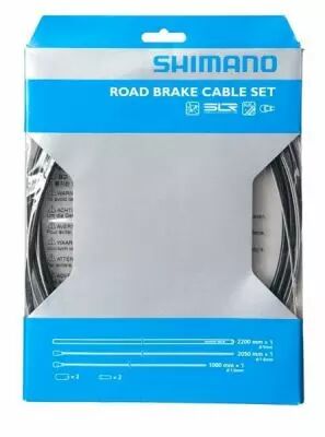 SHIMANO KIT CABLES et GAINES FREIN PTFE TRANSMISSION ROUTE NOIRE