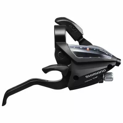 Shimano Manette Et Levier Droit 7v ST-EF500 2 Doigts Noir