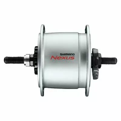 SHIMANO Moyeu Dynamo 100/36 Argent DH-C6000 6V/2.4W retropdal Vis
