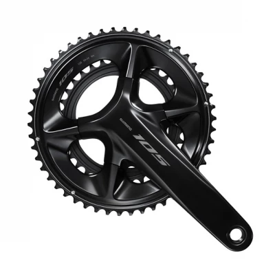 SHIMANO P�dalier 12v Noir FC-R7100 50-34D 165mm