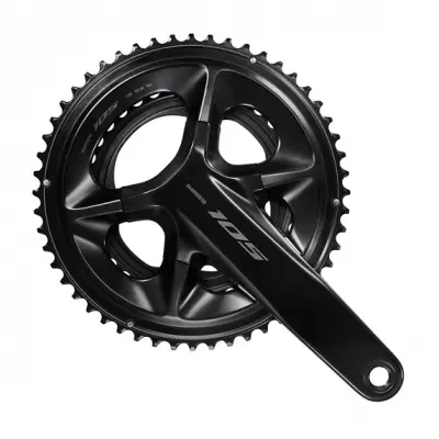 SHIMANO P�dalier 12v Noir FC-R7100 52-36D 170mm