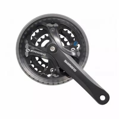 SHIMANO PEDALIER ACERA 42-32-22 175MM, NOIR, FC-M361