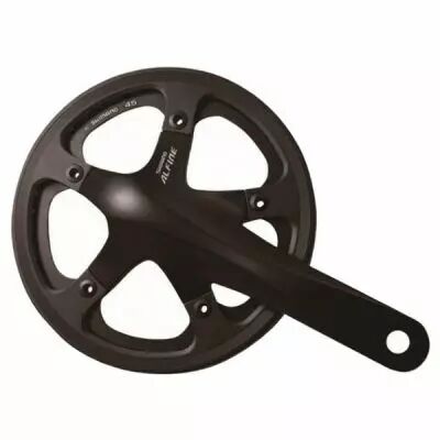 SHIMANO PEDALIER ALFINE 39 DENTS 170MM, CARTER, CUV. BSA, NOIR