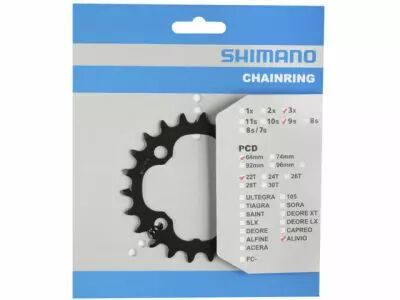 SHIMANO Plateau 22D-AN FC-M4050