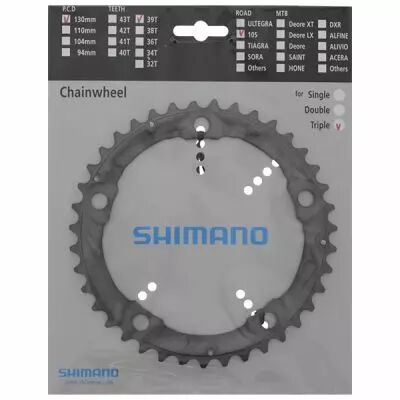 SHIMANO Plateau 39D-D 105 FC-5703 Argt