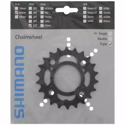 SHIMANO PLATEAU FC-M361 22DTS NOIR