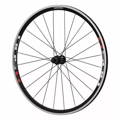 SHIMANO ROUE ARRIERE R501 NOIRE 8/9/10V AVEC F.JANTE, SERRAGE NOIR