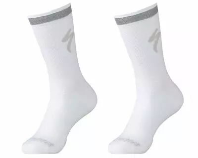 SPECIALIZED Chaussettes Soft Air Reflective Tall Socks Blanche