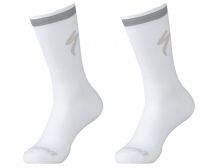 SPECIALIZED Chaussettes Soft Air Reflective Tall Socks Blanche