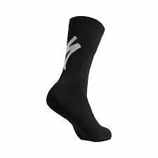 Specialized TECHNO MTB TALL LOGO SOCK BLK/WHT M